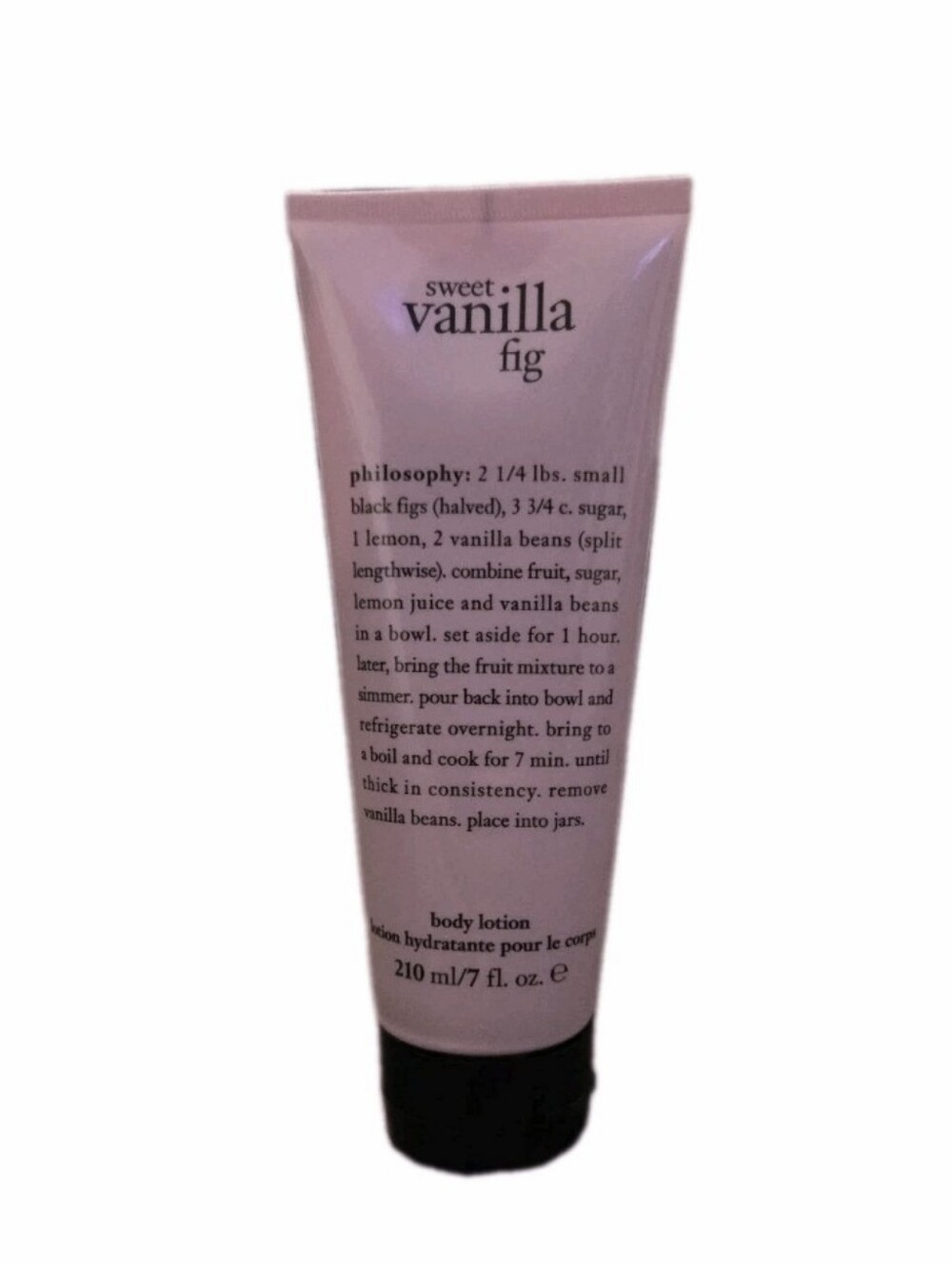 Philosophy Sweet Vanilla Fig Body Lotion, 7 Fl. Oz, FACTORY SEALED